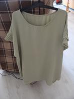 Te koop groen T-shirt met korte moutjes maat XL, Maat 46/48 (XL) of groter, Nieuw, Ophalen of Verzenden, Korte mouw