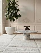 Calacatta Salontafel - Massieve Poot - Ø 90cm, Wit, Overige typen, Nieuw, Ophalen of Verzenden
