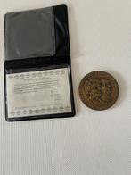 Bronzen penning Juliana Bernhard, Postzegels en Munten, Penningen en Medailles, Ophalen of Verzenden