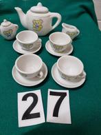 mini servies met beertje geel, Antiek en Kunst, Ophalen of Verzenden