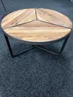PTMD salontafel mixed wood 70 cm x 40 hoog, Huis en Inrichting, Tafels | Salontafels, Ophalen, 50 tot 100 cm, 50 tot 100 cm, Zo goed als nieuw