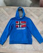Napapijri hoodie blauw mt 152, Jongen of Meisje, Trui of Vest, Ophalen of Verzenden, Zo goed als nieuw