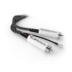 Norstone Jura RCA 1 meter voor CD speler/platenspeler, Audio, Tv en Foto, Ophalen of Verzenden, Zo goed als nieuw, Minder dan 2 meter