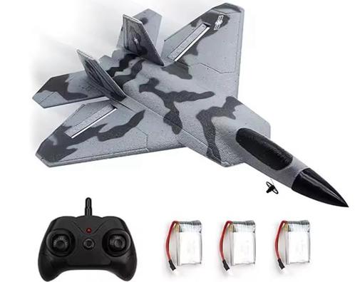 Nieuw F22 rc vliegtuig met 3 batterijen, Hobby en Vrije tijd, Modelbouw | Radiografisch | Vliegtuigen, Nieuw, Elektro, RTF (Ready to Fly)