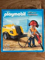 Playmobil 5472 werkman met drilboor (nieuw) € 5,, Ophalen of Verzenden, Nieuw, Complete set