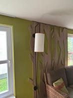Moderne Industriële Gebogen Wandlamp – Zwart met Witte Kap, Ophalen, Zo goed als nieuw, Metaal, Industrieel