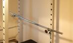 Gorilla Sports Halterstang 170 cm - veersluiting, Ophalen of Verzenden, Zo goed als nieuw, Benen, Halterstangen