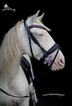 Nieuw! Leren glitter hoofdstellen div maten zwart, Ophalen of Verzenden, Nieuw, Overige soorten