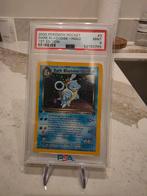 1st Edition Holo Dark Blastoise 3 - PSA 9, Ophalen of Verzenden, Zo goed als nieuw