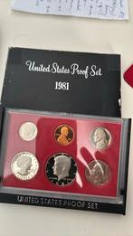 Usa 1981 S proof set, Postzegels en Munten, Munten | Amerika, Ophalen of Verzenden, Noord-Amerika