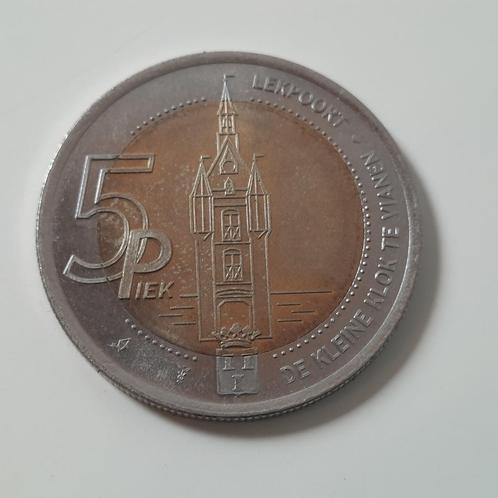 Vianen 5 piek 2000 Viaanse Poorter, Postzegels en Munten, Munten | Nederland, Losse munt, 5 gulden, Koningin Beatrix, Ophalen of Verzenden