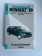 Vraagbaak Renault 19 benzine diesel 1988-1991 Kluwer Olving, Ophalen of Verzenden