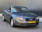 Audi A4 Cabriolet 1.8 Turbo AUTOMAAT NAVI/LEDER/XENON/CRUISE, Auto's, Gebruikt, Zwart, Cabriolet, 4 stoelen