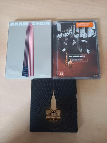 Rammstein Collectie: In Amerika, Live Aus Berlin, Völkerball beschikbaar voor biedingen