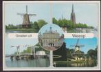 Weesp Groeten 5 luik 1994, Verzamelen, Ansichtkaarten | Nederland, Verzenden, 1980 tot heden, Ongelopen, Noord-Holland