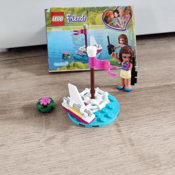 Lego Friends 30403 Olivia's op afstand bestuurbare boot  beschikbaar voor biedingen