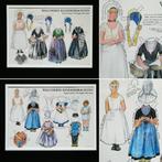2 X Zeeuwse prent aankleedpop Walcherse klederdracht Zeeland, Antiek en Kunst, Ophalen of Verzenden