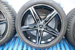 Mercedes A B CLA klasse 18 inch velgen + winterbanden 5x112, 18 inch, Gebruikt, Banden en Velgen, Personenwagen