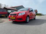 Chevrolet Aveo | 1.2 16V | 3D | 2009 | Rood | Nieuwe APK, Auto's, Origineel Nederlands, Te koop, 5 stoelen, Benzine