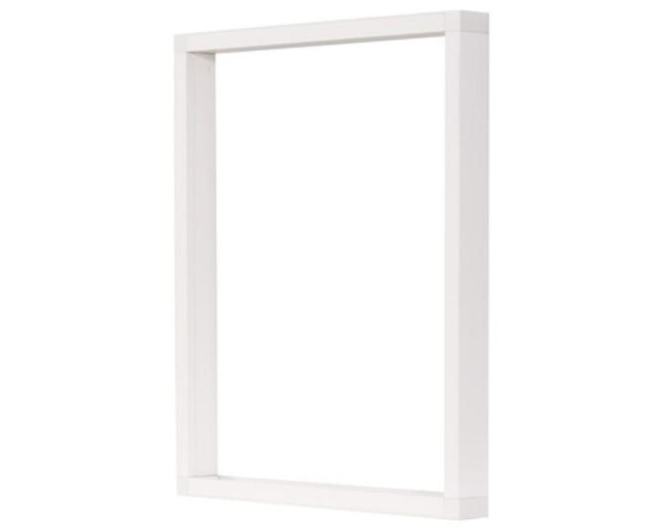 Hamstra opbouwkader voor Plissédeuren130x260 cm (3), Huis en Inrichting, Stoffering | Vloerbedekking, Nieuw, Laminaat, Wit, Ophalen