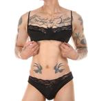 Sissy lingerie heren setje maat L, gratis verzonden, Slip, ., Ophalen of Verzenden, .