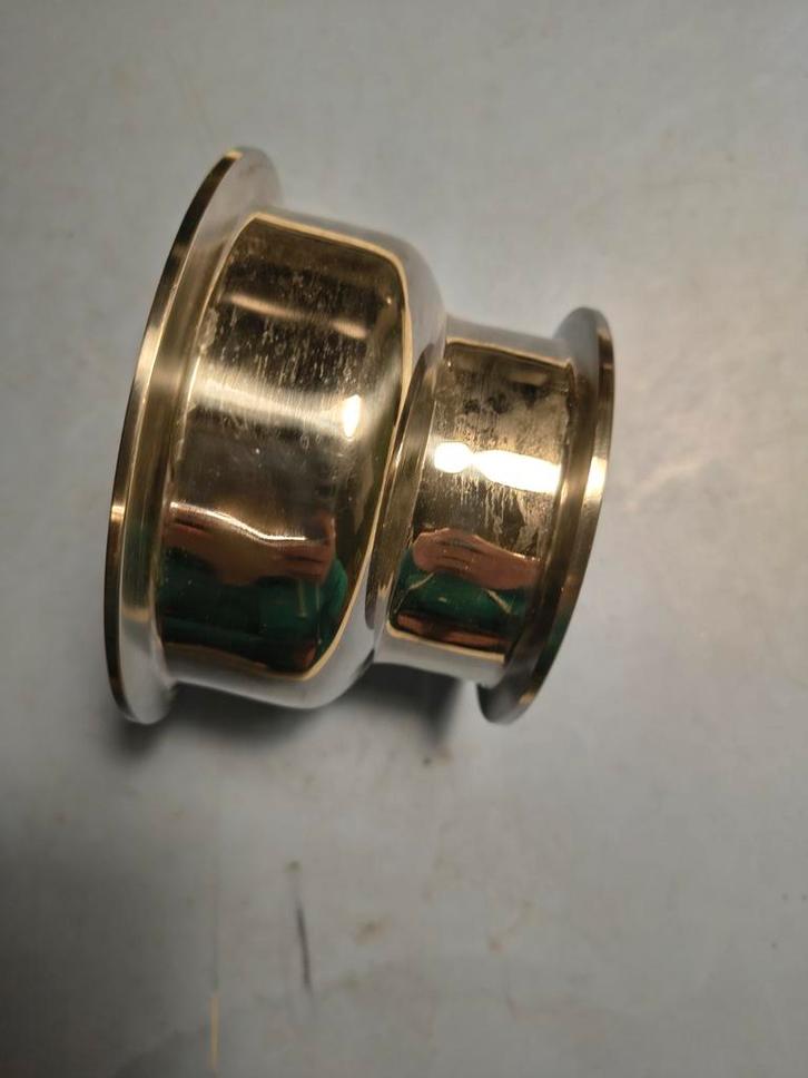 4" naar 3" Tri Clamp Verloopstuk, Hobby en Vrije tijd, Overige Hobby en Vrije tijd, Ophalen of Verzenden