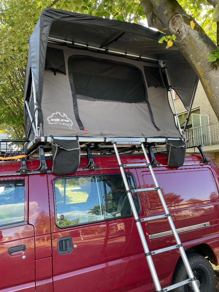 Sheepie Jimba Jimba 3.0 Large black edition daktent, Caravans en Kamperen, Tenten, tot en met 2, Zo goed als nieuw, Ophalen