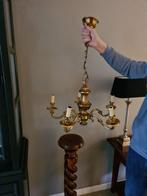 Prachtige Italiaanse hanglamp, 5 armen, 50 jaar oud, Huis en Inrichting, Lampen | Kroonluchters, Ophalen of Verzenden, Gebruikt