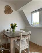 Handige kleine eettafel/ bureau/ buitentafel, Huis en Inrichting, Ophalen, Gebruikt, 100 tot 150 cm, 50 tot 100 cm