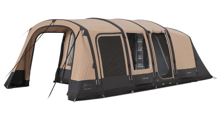 Opblaasbare familietent huren | compleet  luxe | kampeertent, Caravans en Kamperen, Tenten, tot en met 6, Nieuw, Ophalen