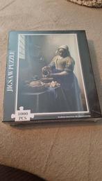 Nieuwe legpuzzel - Het Melkmeisje van Vermeer - 1000 stukjes, Ophalen of Verzenden, Voor 1985, Nieuw in verpakking