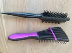 Pretty Cury Girl Haarborstels - Set van 2, Sieraden, Tassen en Uiterlijk, Uiterlijk | Haarverzorging, Ophalen of Verzenden, Zo goed als nieuw