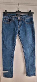 Stretch Spijkerbroek Monica's, Maat L, Ophalen of Verzenden, Zo goed als nieuw, Blauw, W30 - W32 (confectie 38/40)
