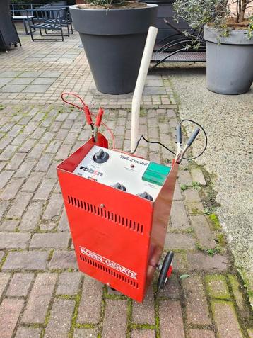 Vintage Acculader/Jumpstarter 6V/12V/24V - Timer Hapert beschikbaar voor biedingen