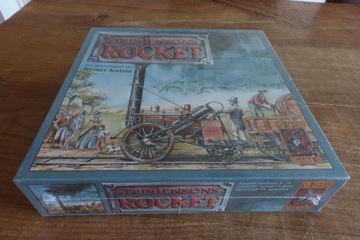 Nieuw spel Stephensons Rocket bordspel (nieuw in plastic), Hobby en Vrije tijd, Gezelschapsspellen | Bordspellen, Nieuw, Ophalen of Verzenden