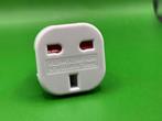 UK  EU adapter reisstekker / verloopadapter., Ophalen of Verzenden, Zo goed als nieuw