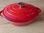 Ongebruikte Alesken Gietijzen ovale braadpan, Ophalen of Verzenden, Zo goed als nieuw, Gietijzer, Koekenpan of Braadpan