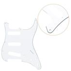 Stratocaster sss wit slagplaat 11 gaats, Muziek en Instrumenten, Moku Custom Guitars, Nieuw, 4613CB, Ophalen of Verzenden