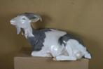 Groot Royal Copenhagen porseleinen beeld nr. 466 Geit, Antiek en Kunst, Antiek | Porselein, Ophalen of Verzenden