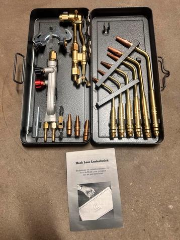 Nieuwe Hoekloos autogeen brander set acetyleen + zuurstof beschikbaar voor biedingen