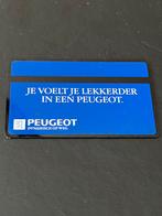 Telefoonkaart Peugeot, Ophalen of Verzenden, Nederland