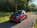 Fiat 500 1.4 Abarth Cabrio 180 pk! 2013 Rood, Auto's, Voorwielaandrijving, 15 km/l, 4 cilinders, Cabriolet