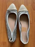 Sacha - instap schoen-flat -ballerina-zilver glitter - mt 40, Ophalen of Verzenden, Zo goed als nieuw, Overige kleuren