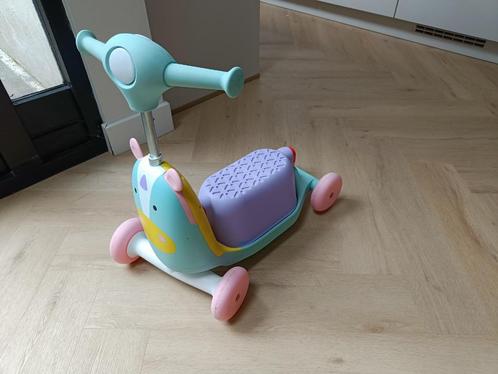 Skip Hop - Loopfiets 3in1 ZOO eenhoorn, Kinderen en Baby's, Speelgoed | Buiten | Voertuigen en Loopfietsen, Zo goed als nieuw