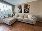 Heerlijke velvet beige bank, Ophalen, Gebruikt, Eric Kuster, Hotel Chique