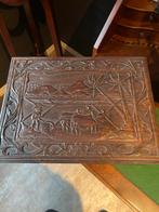 Oude Indische naaikist, scharnieren missen, Ophalen of Verzenden