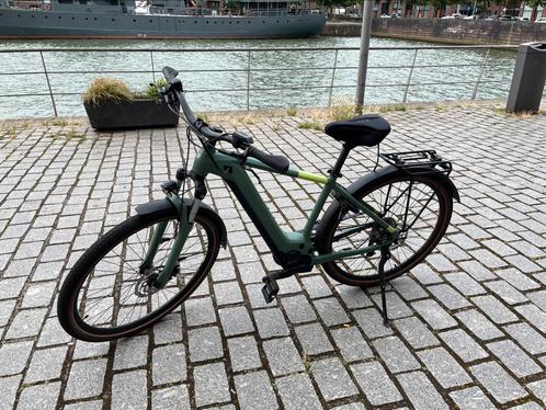 CUBE Touring ON1 ebike Groen, Fietsen en Brommers, Elektrische fietsen, Gebruikt, Cube, 51 tot 55 cm, 50 km per accu of meer, Ophalen