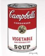 Andy Warhol(1928)Lithografie"Campbel Vegetable Soup" Ges Gen, Ophalen of Verzenden