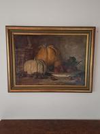 Stilleven met pompoenen en fruit, Antiek en Kunst, Ophalen