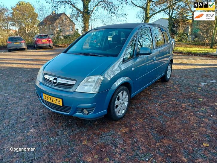 Opel Meriva 1.6-16V Temptation airco, nw APK!, Auto's, Opel, Bedrijf, Te koop, Meriva, ABS, Airbags, Airconditioning, Centrale vergrendeling